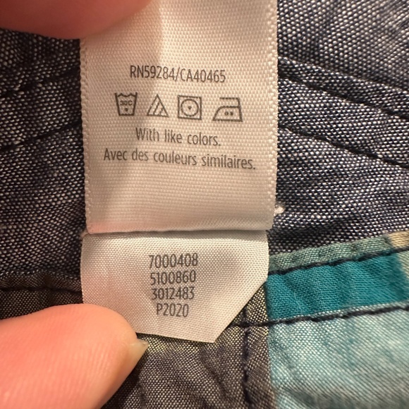 Gymboree plaid overalls - Picture 4 of 8